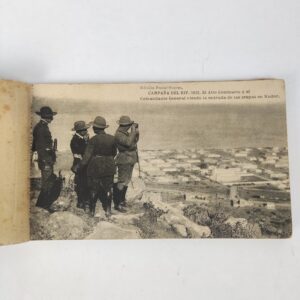 Tarjeta Postal Recuerdo de la Campaña de el Rif 1921