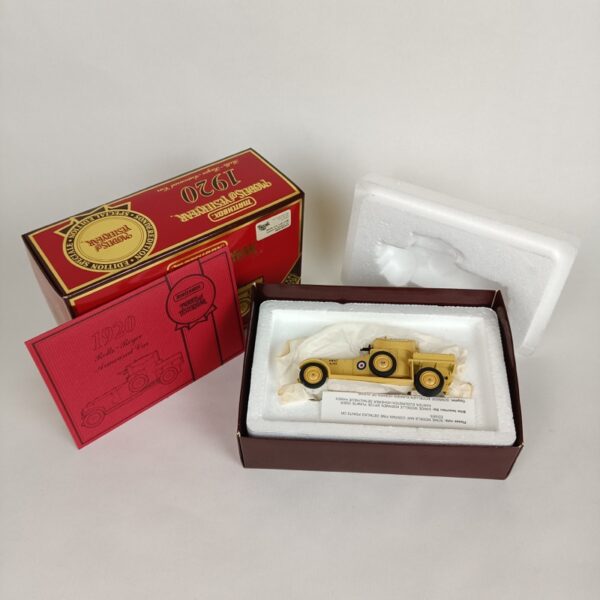 Miniatura Matchbox YS-38 1920 Rolls-Royce