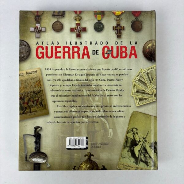 Libro Atlas Ilustrado de la Guerra de Cuba