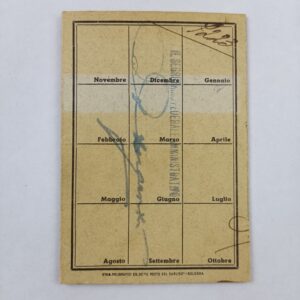 Carnet del PNF Fascio di Combatimento 1940
