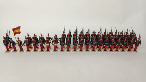 Infantería de Alfonso XIII de Gala Desfile en Miniatura