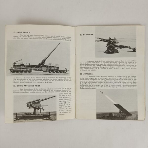 Libro Medios bélicos por Tierra , Mar y Aire WW2