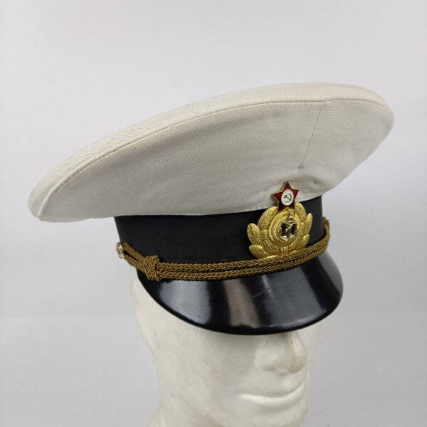 Gorra de Oficial de la Armada Sovietica