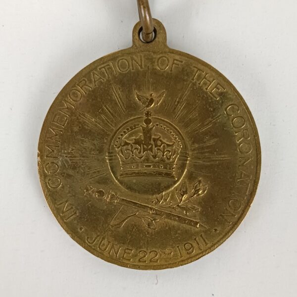 Medalla de la Coronación de George V UK 1911