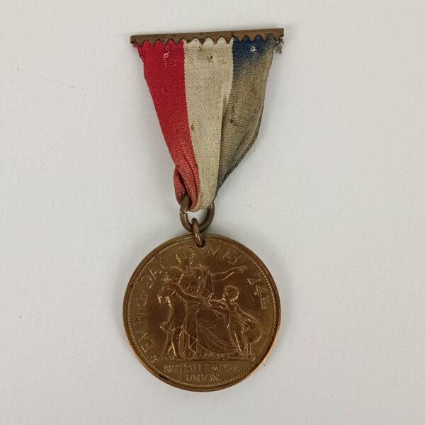 Medalla del Día del Imperio 24 Mayo 1928 UK