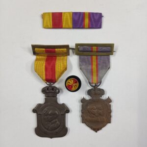 Conjunto de medallas de Alfonso XIII España