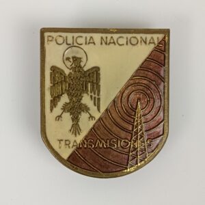 Insignia Policía Nacional para Transmisiones