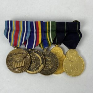 Pasador con 5 medallas US Navy