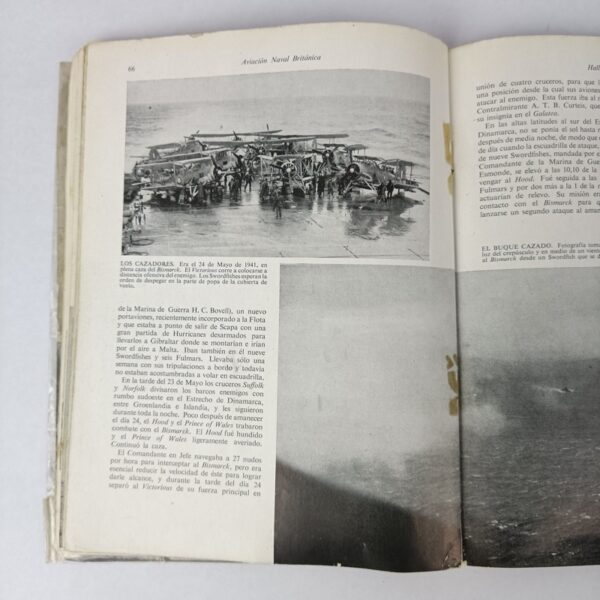 Libro Aviación Naval Británica 1944 WW2