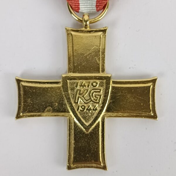 Medalla Orden de la Cruz de Grunwald Polonia Repro