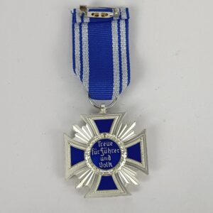 Medalla 15 Años de servicio en el NSDAP Repro
