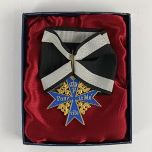 Medalla Pour le Mérite con caja REPRO Alemania