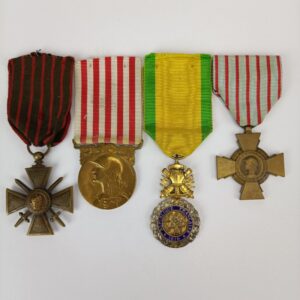Grupo de medallas de Francia WW1