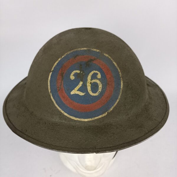 Casco Brodie de la 26 Division de la AEF WW1 Restaurado