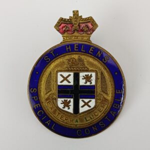 Insignia Policía St. Helens Inglaterra