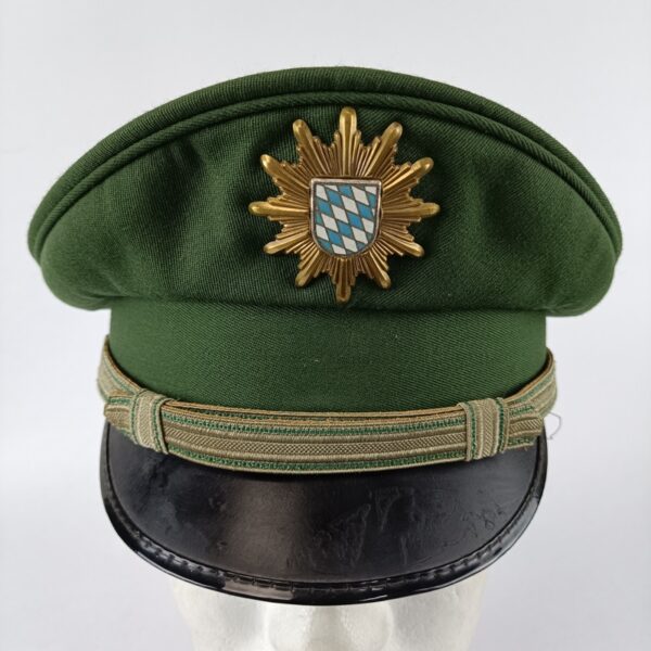 Gorra de Policía de Baviera de la RFA Alemania