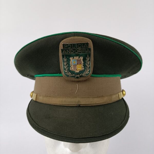 Gorra de Oficial de Policía de Andorra