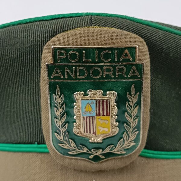 Gorra de Oficial de Policía de Andorra