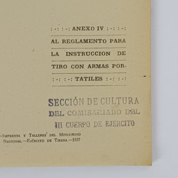 Manual Fusiles Ametralladores 1922 Guerra Civil República