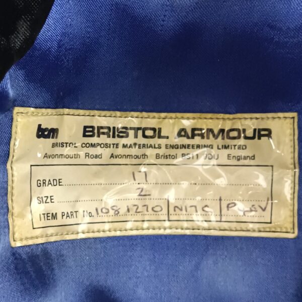 Casco de Policía Antidisturbios Bristol Armour