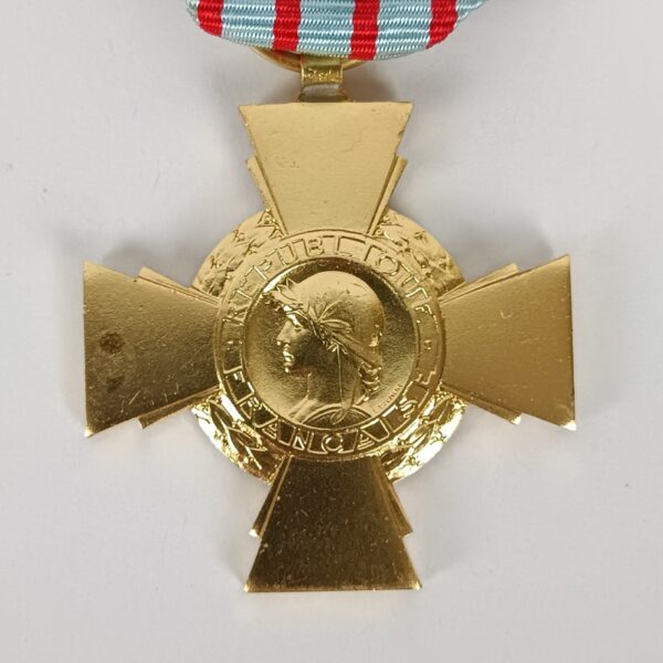 Medalla Cruz de Combatiente Francia