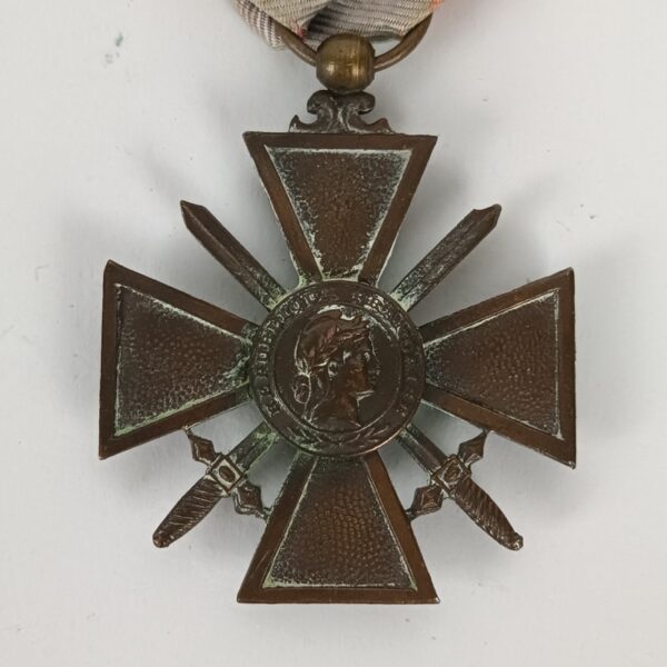 Medalla Cruz de Guerra TOE Francia
