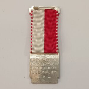 Medalla competición de tiro de campo Suiza