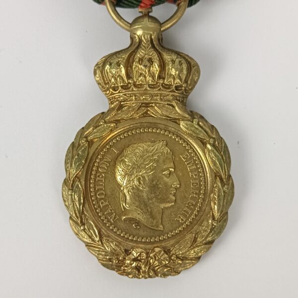 Medalla de Santa Elena 1857 Francia - Imagen 4