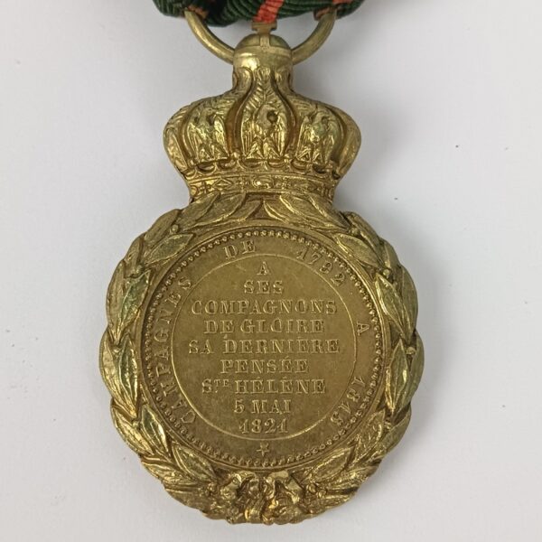 Medalla de Santa Elena 1857 Francia - Imagen 5