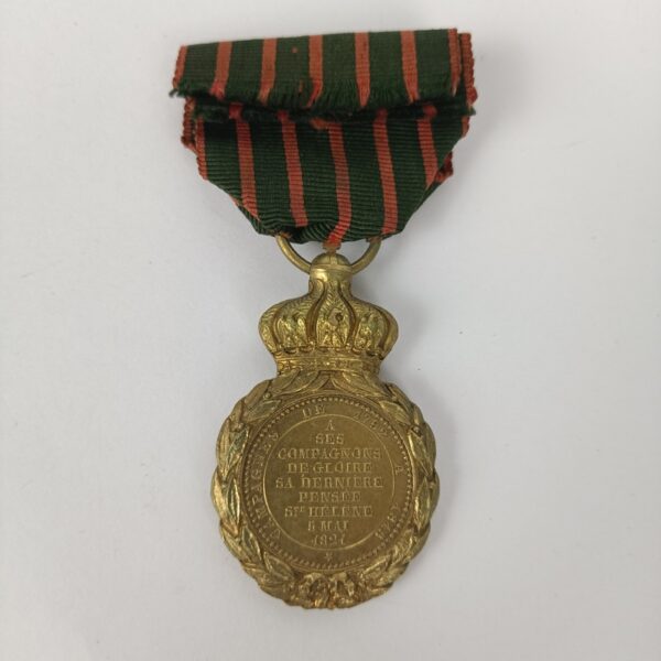 Medalla de Santa Elena 1857 Francia - Imagen 3