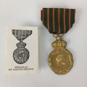 Medalla de Santa Elena 1857 Francia