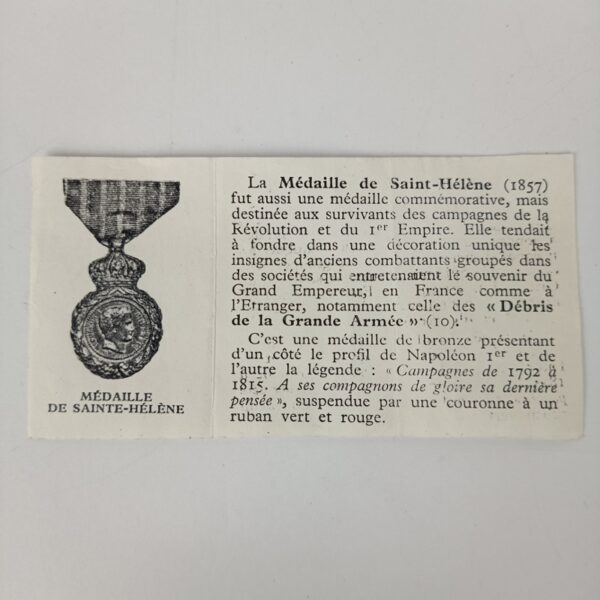 Medalla de Santa Elena 1857 Francia - Imagen 6