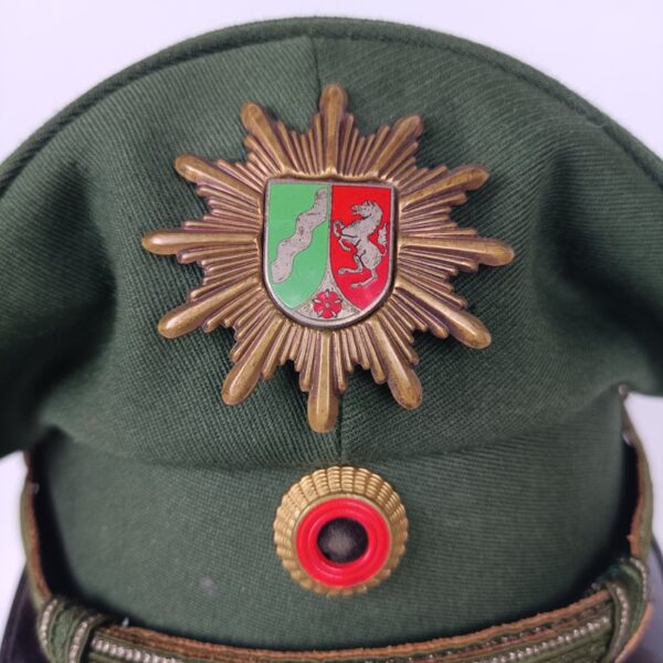 Gorra de Policía de Renania del Norte-Westfalia RFA