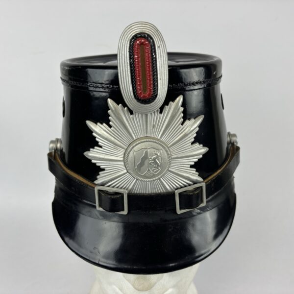 Shako de Policía Renania del Norte años 50- 60 Alemania