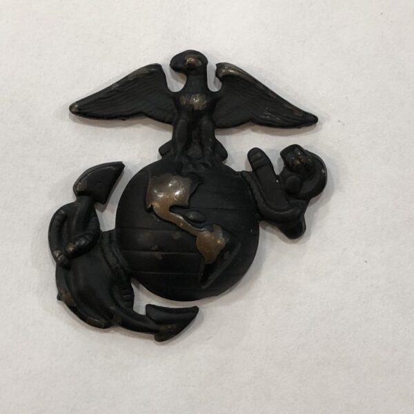 Insignia Negra Gorra USMC USA WW2