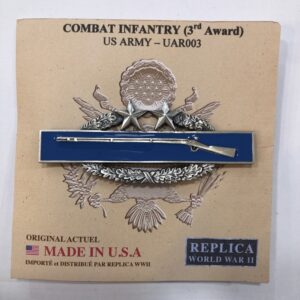 Insignia Infanteria de Combate tercera clase US Army Repro