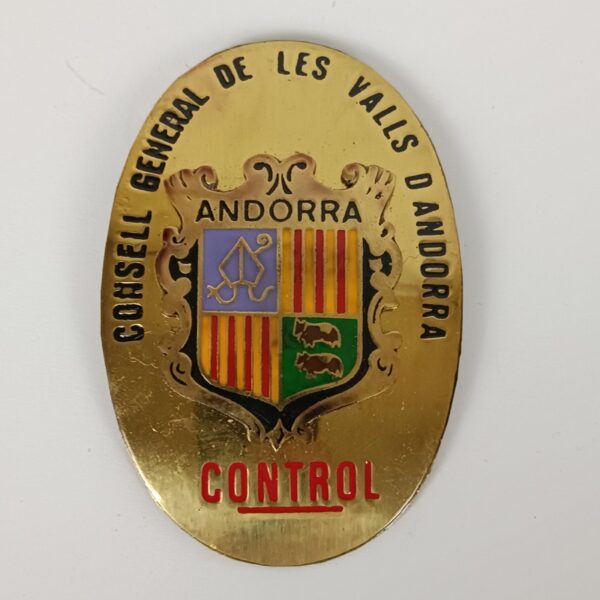 Placa Control de Andorra