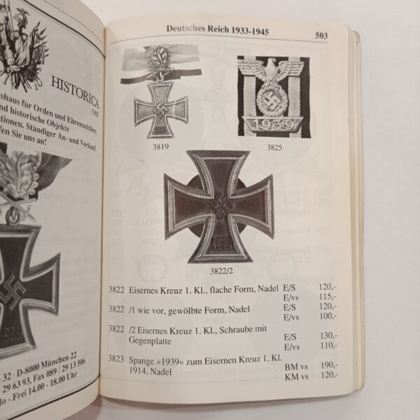 Libro Orden und Ehrenzeichen 1800 - 1945