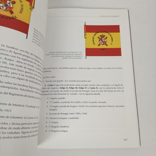 Libro Las banderas del Ejército Español a lo largo de la historia