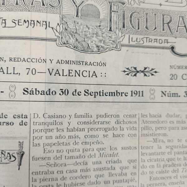 Revista Letras y Figuras nº 35 1911 España