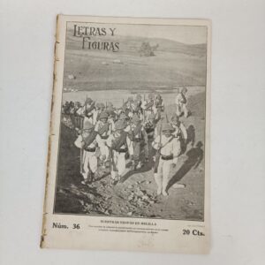 Revista Letras y Figuras nº 36 1911 España