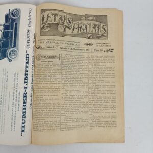 Revista Letras y Figuras nº 40 1911 España
