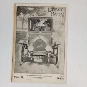 Revista Letras y Figuras nº 42 1911 España