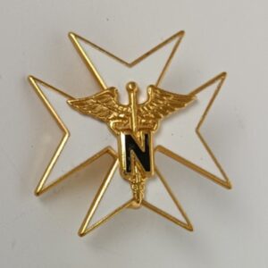 Insignia de solapa Infermera Cadete US Army