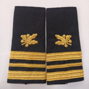 Hombreras Teniente Comandante Intendencia US Navy