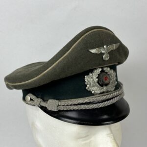 Gorra de Oficial de la Wehrmacht WW2 Alemania