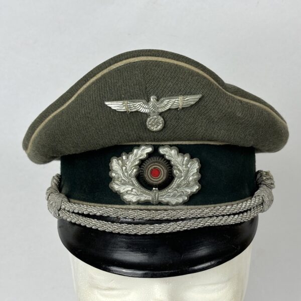 Gorra de Oficial de la Wehrmacht WW2 Alemania
