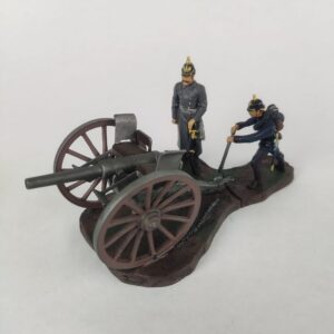 Miniatura cañón Krupp 1868