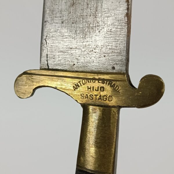 Cuchillo Antonio Estrada Hijo Sástago siglo XIX