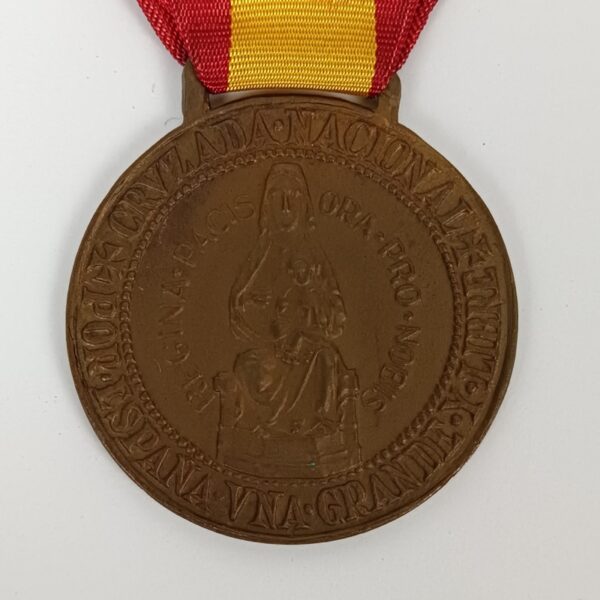 Medalla Cruzada Nacional Vizcaya 1939 España